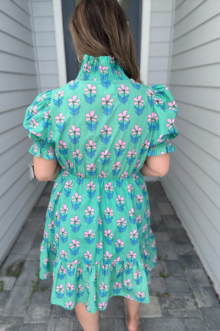 Next To It Floral Ruffle Dress