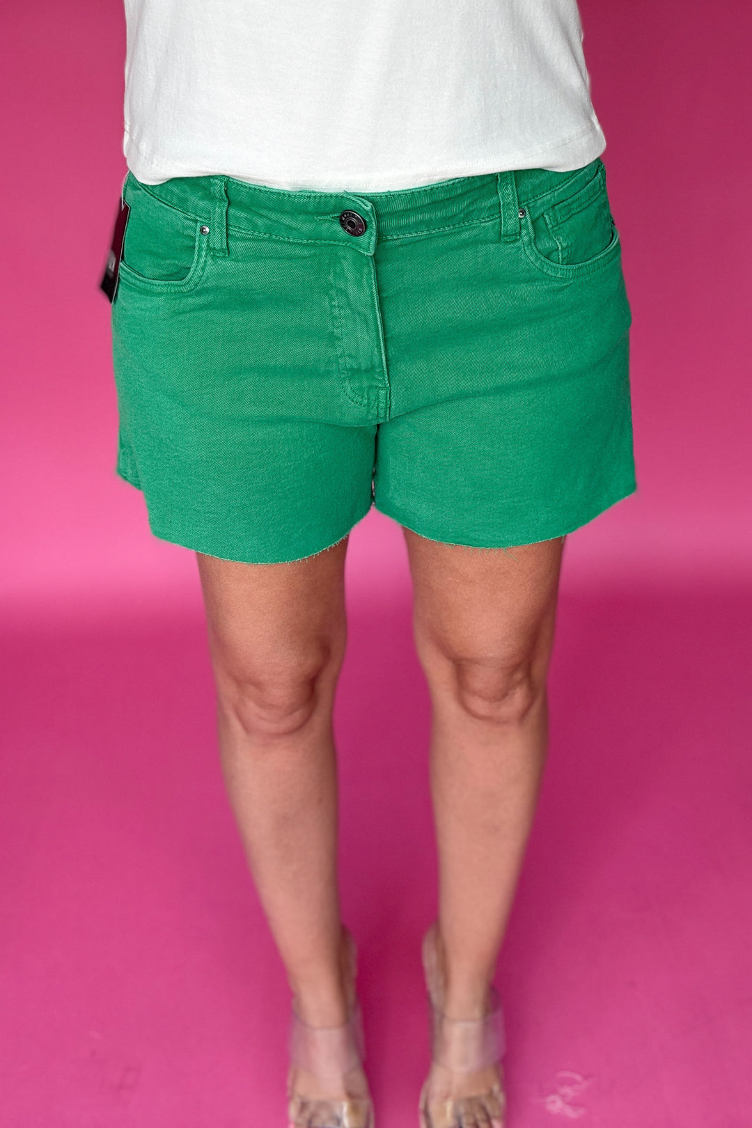 KUT: Jane High Rise Short - Green