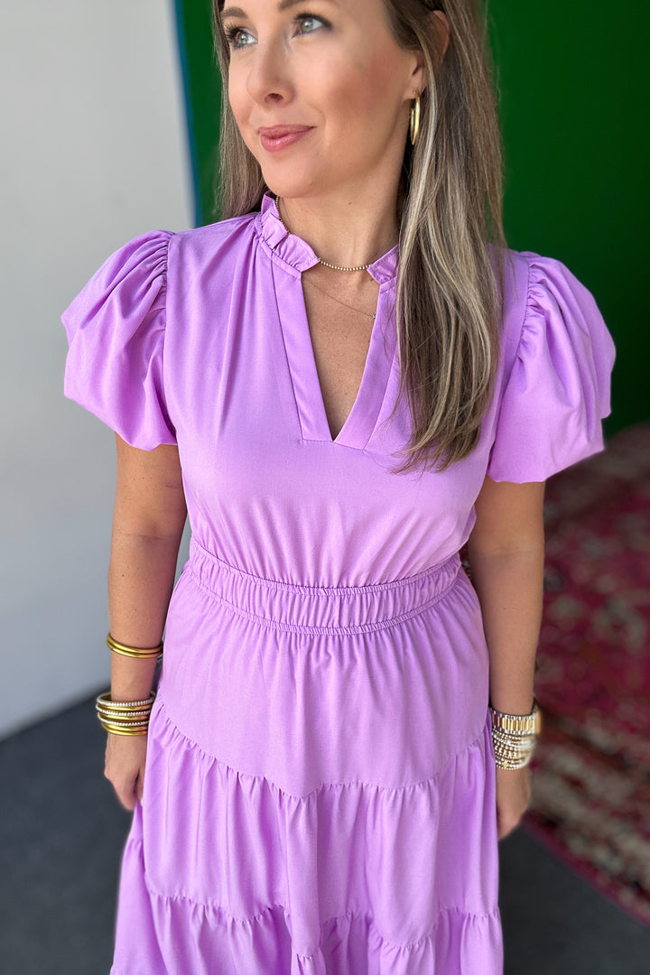 Tomorrow Is Calling Dress - Lavender