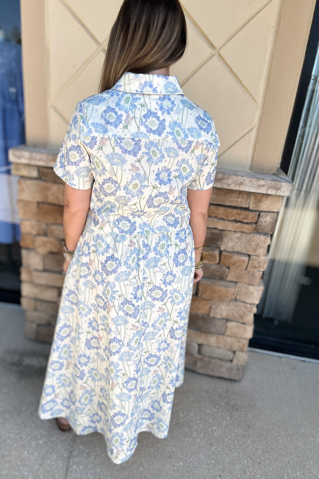 All Eyes On Me Floral Pearl Skirt