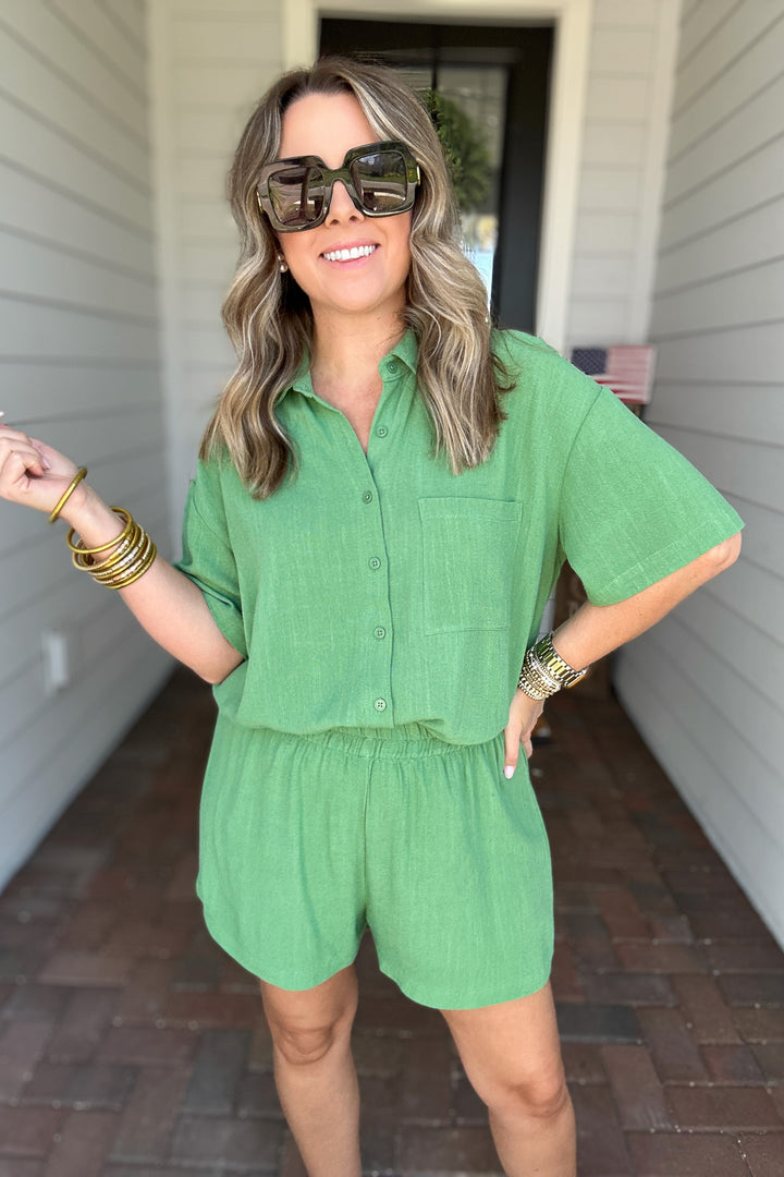 Z Supply: Tinsley Linen Button Up - Lawn