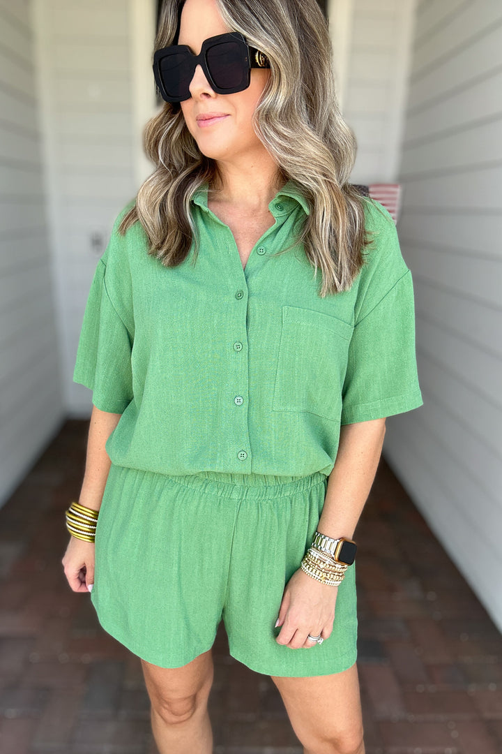 Z Supply: Tinsley Linen Button Up - Lawn