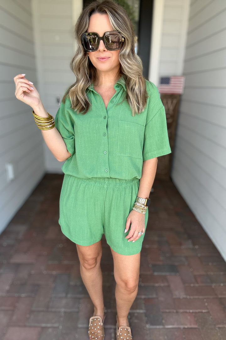 Z Supply: Tinsley Linen Button Up - Lawn