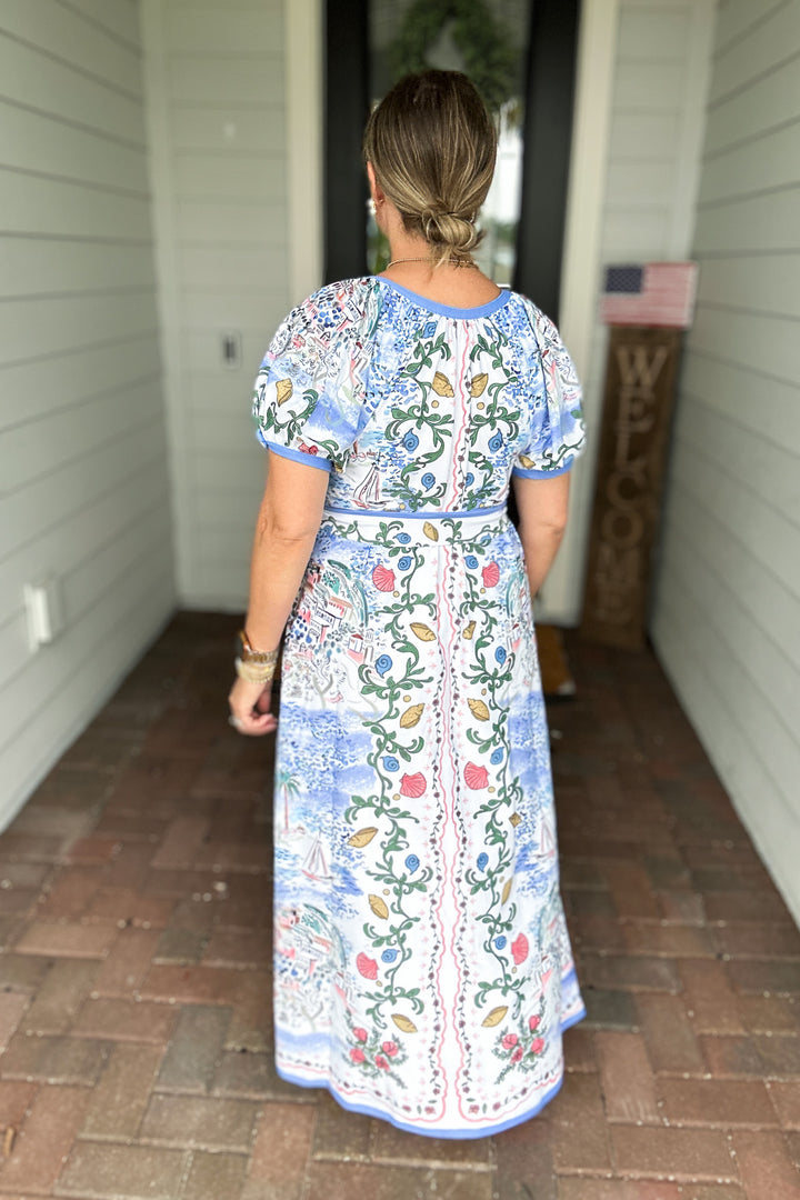 Smith & Quinn: The Grenadine Dress - Sea Mural