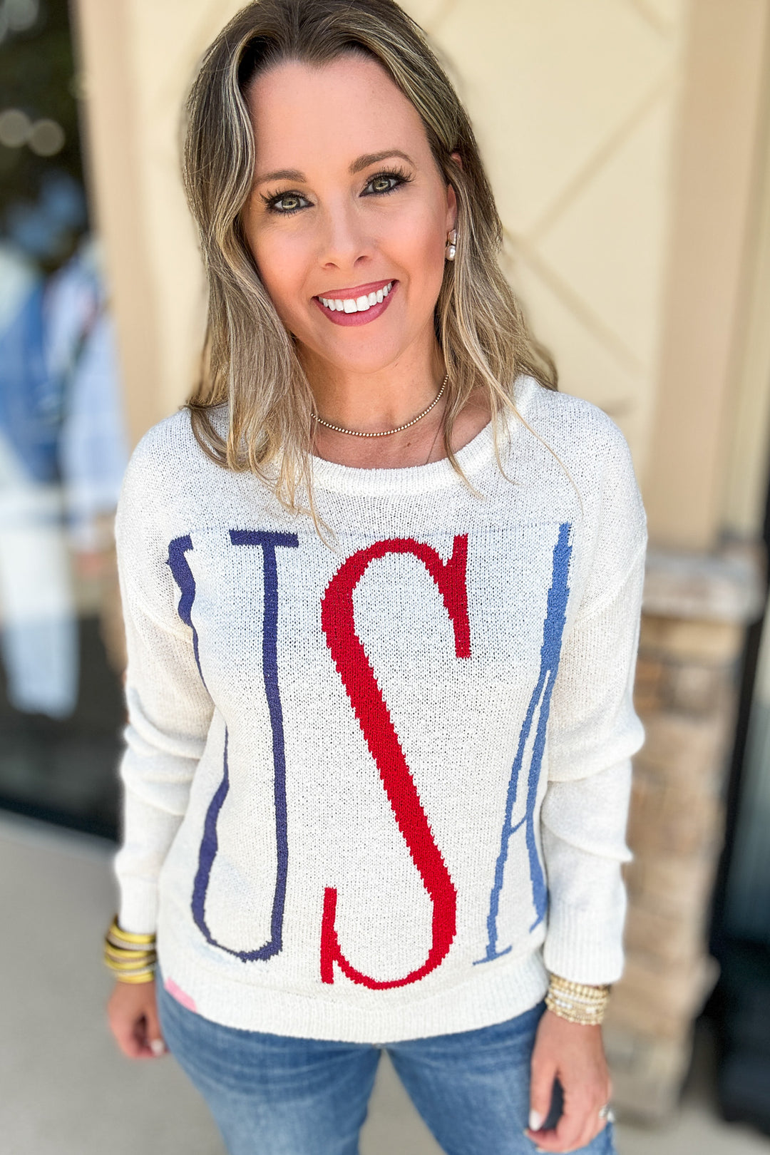 Simply Southern: Sunset USA Light Sweater