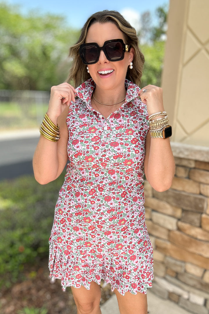 Smith & Quinn: The Alice Polo - Cherry Veranda