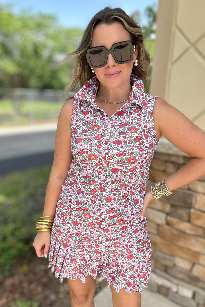 Smith & Quinn: The Alice Polo - Cherry Veranda