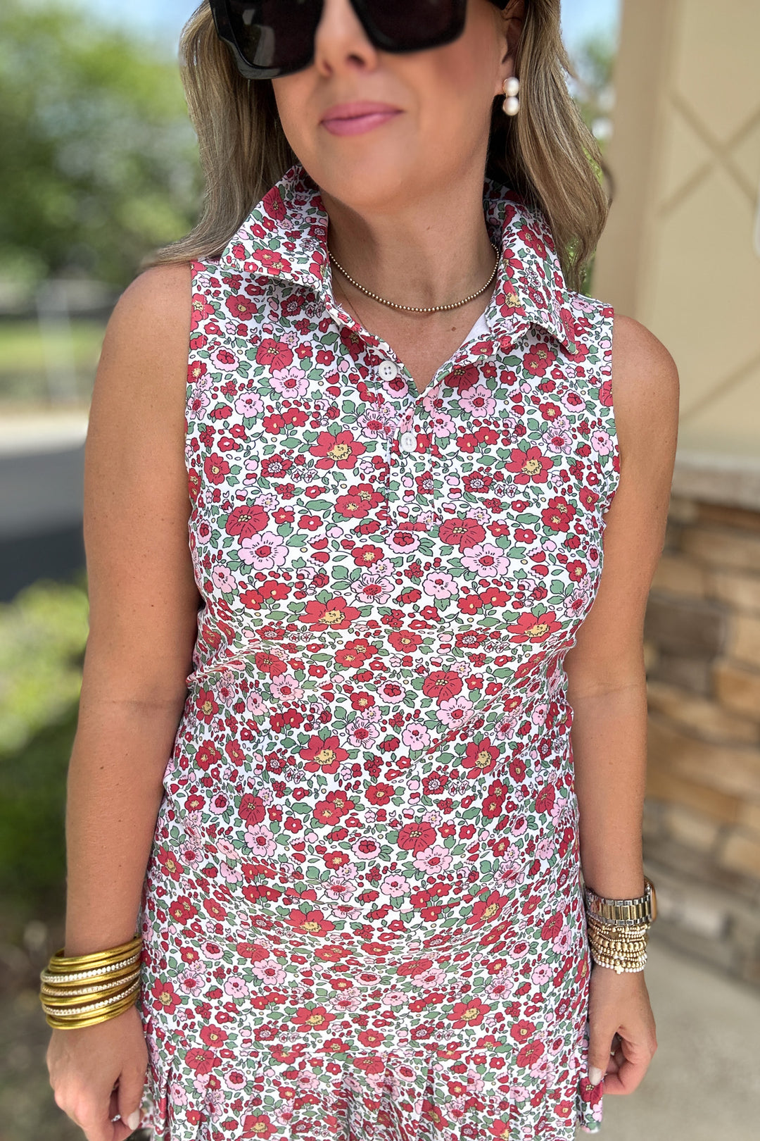 Smith & Quinn: The Alice Polo - Cherry Veranda