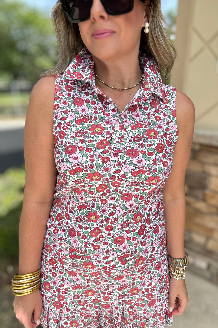 Smith & Quinn: The Alice Polo - Cherry Veranda