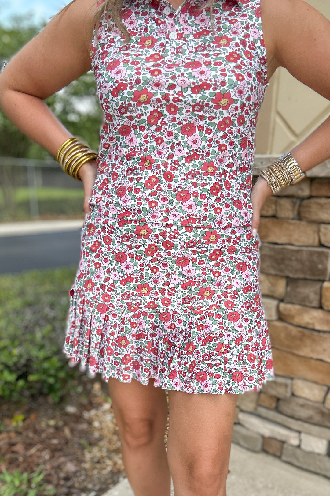 Smith & Quinn: The Ruth Skort - Cherry Veranda