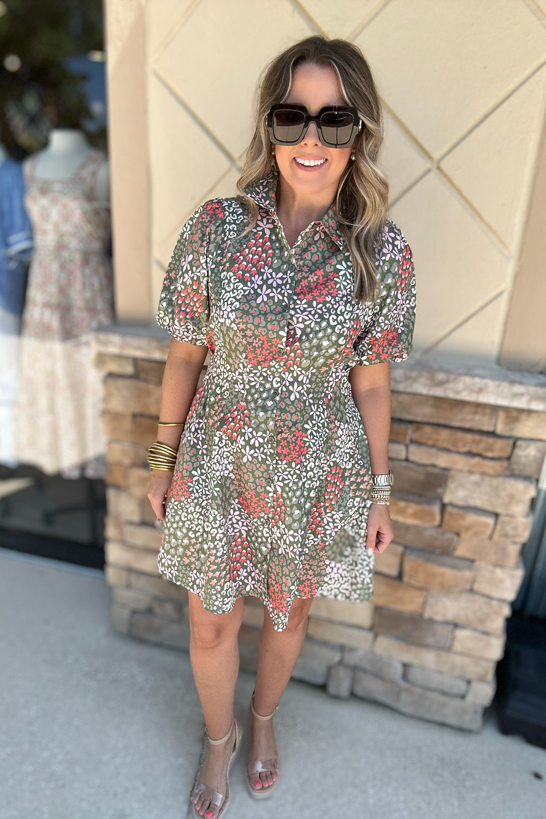 Mary Square: Rory Dress | Open Meadows Green