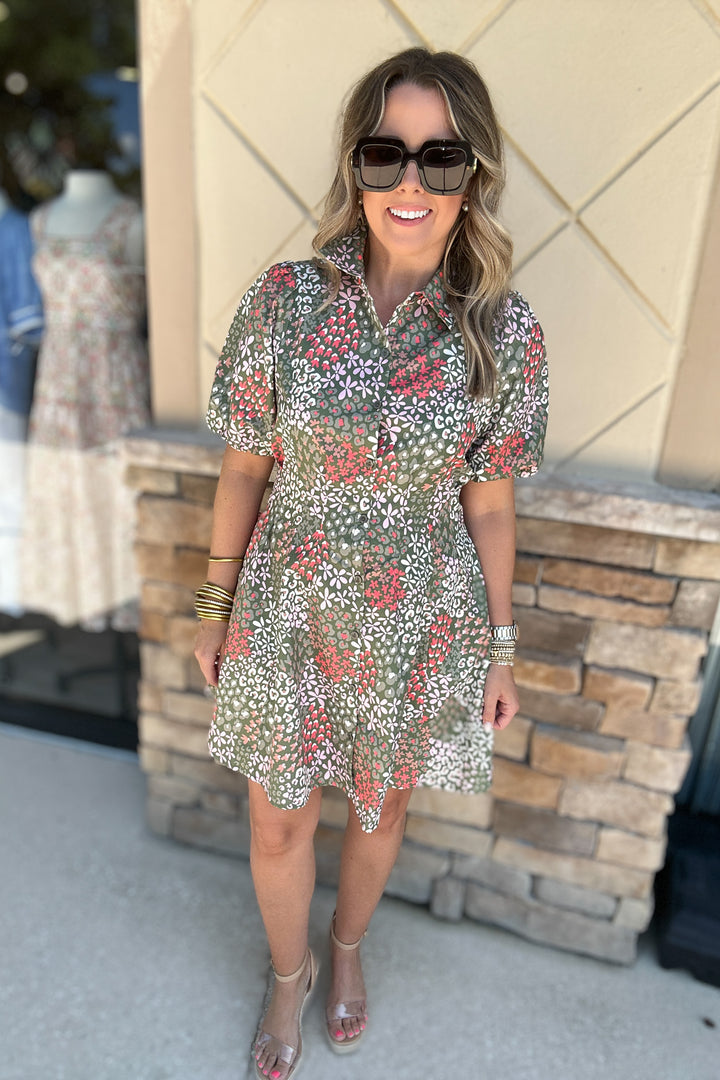 Mary Square: Rory Dress | Open Meadows Green