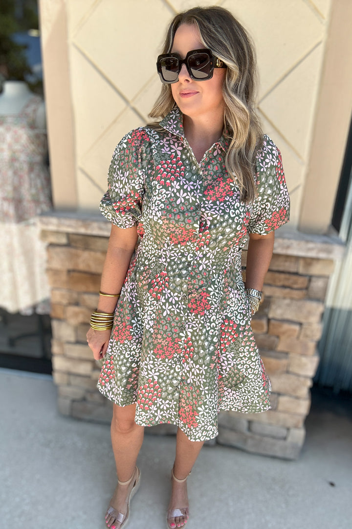 Mary Square: Rory Dress | Open Meadows Green