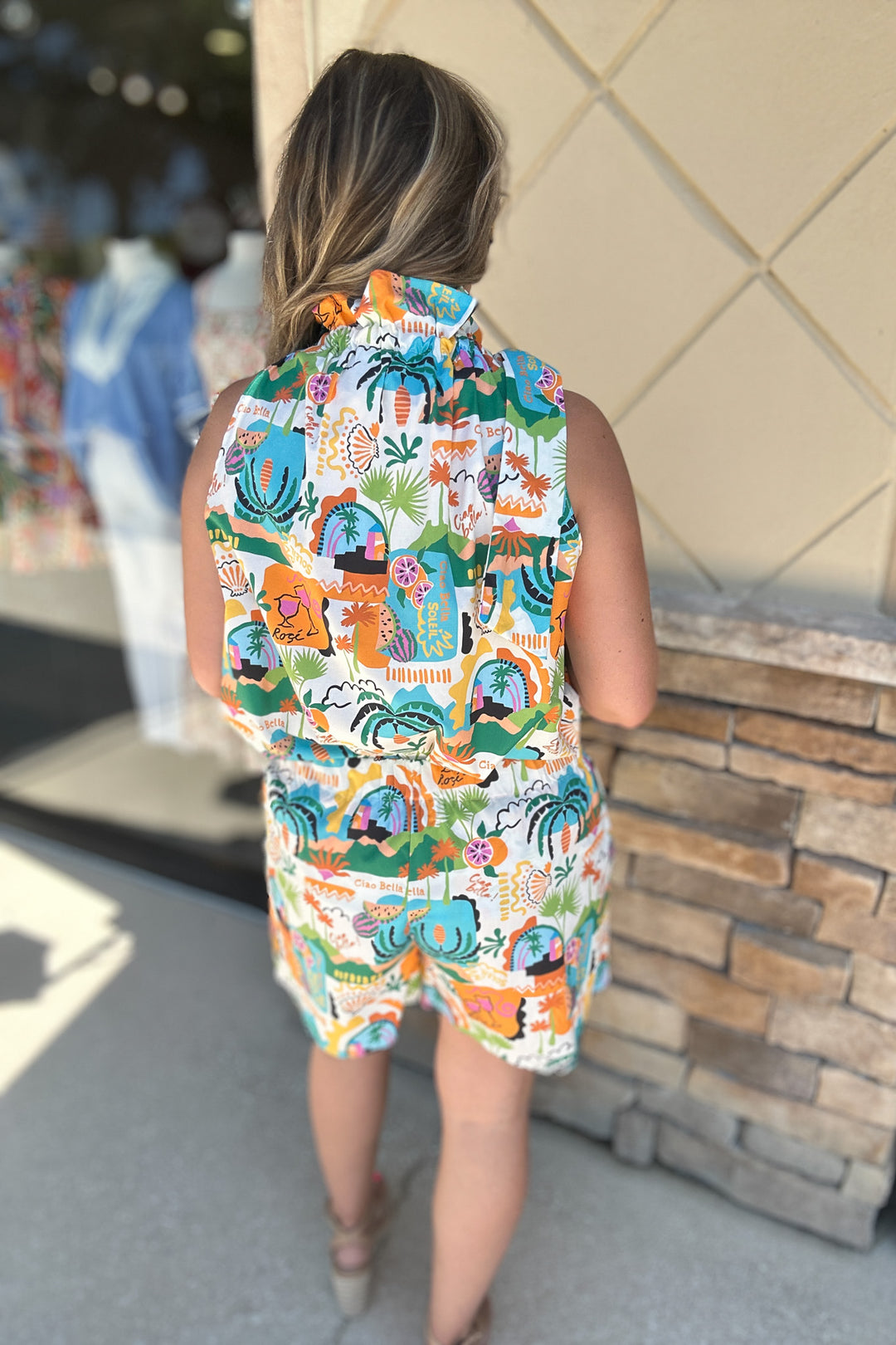 Adrienne: Bridget Tie Top - Ciao Bella