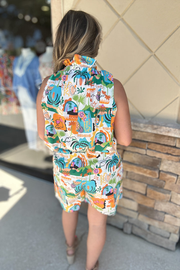 Adrienne: Bridget Tie Top - Ciao Bella