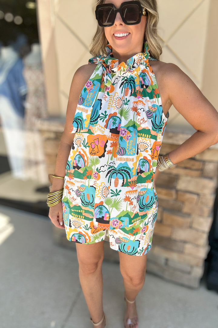 Adrienne: Bridget Tie Top - Ciao Bella