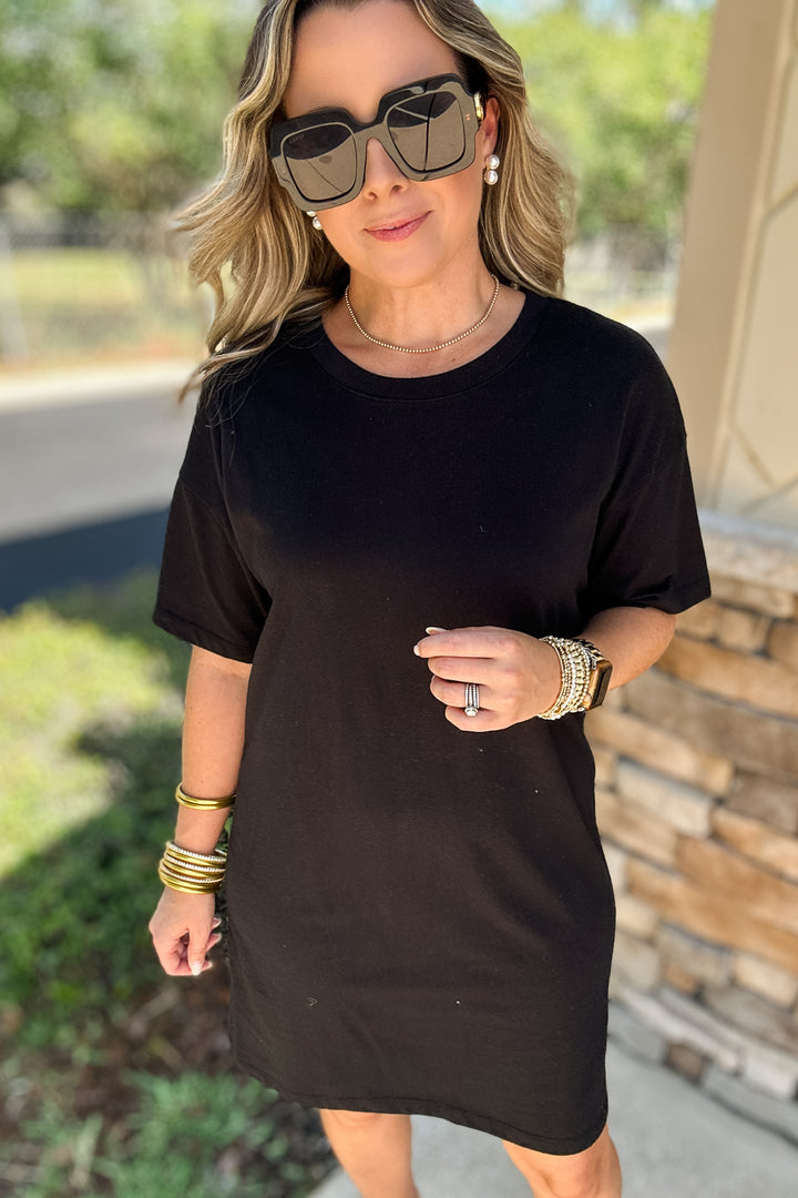 Z Supply: Sway Mini Dress - Black