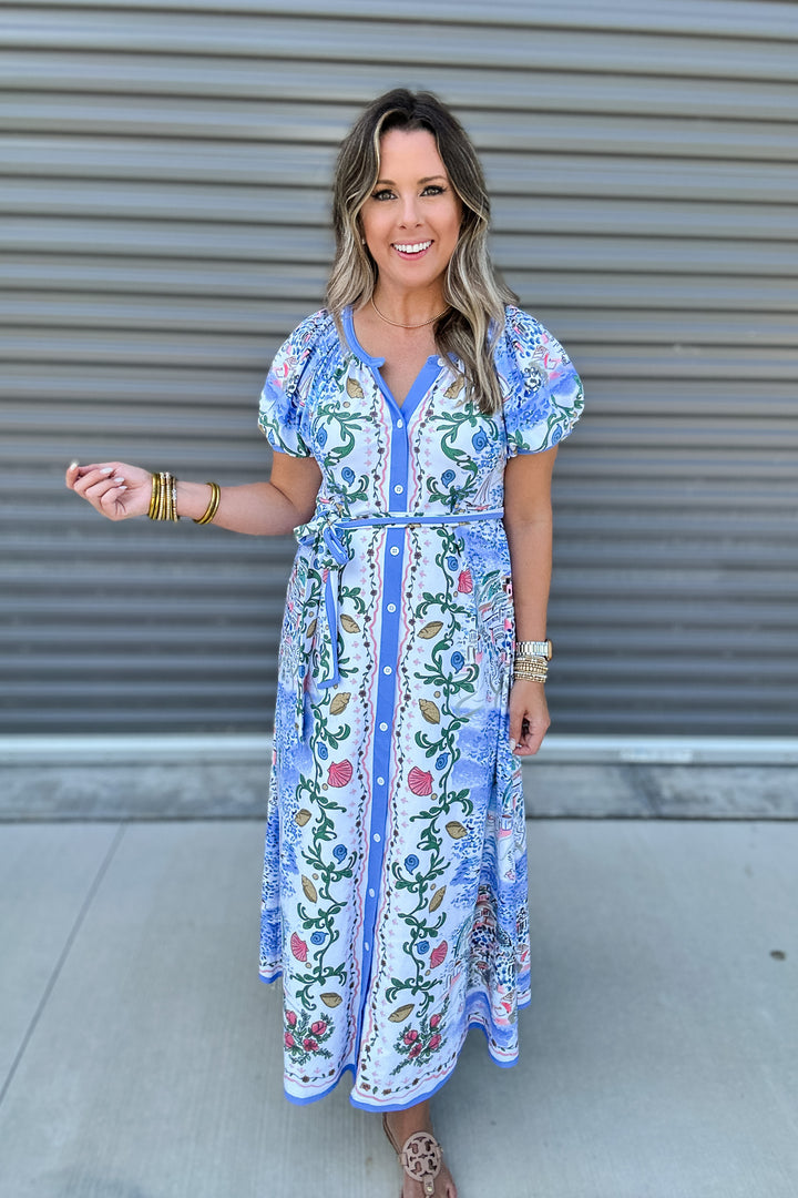 Smith & Quinn: The Grenadine Dress - Sea Mural