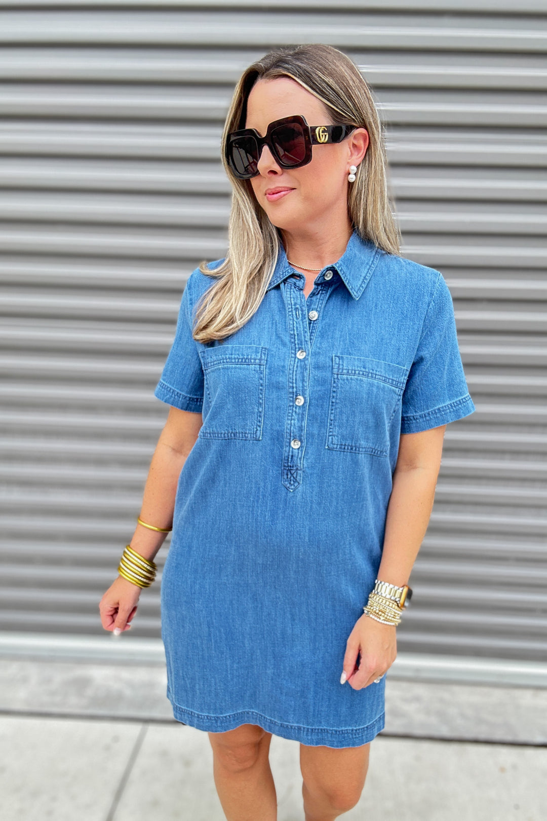 Z Supply: Kellie Denim Mini Dress