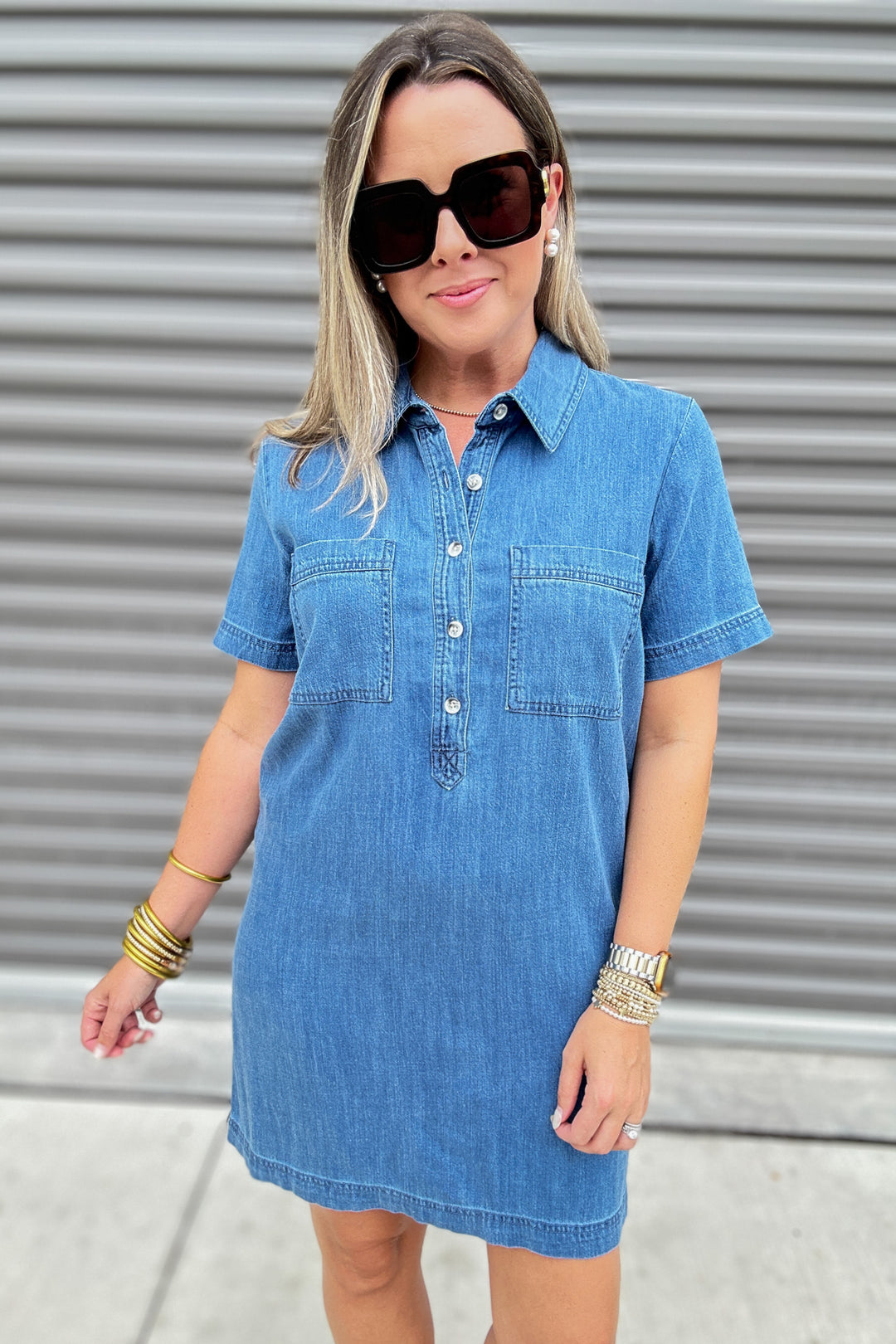 Z Supply: Kellie Denim Mini Dress