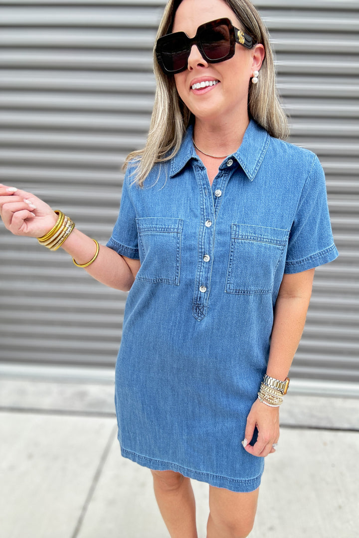 Z Supply: Kellie Denim Mini Dress