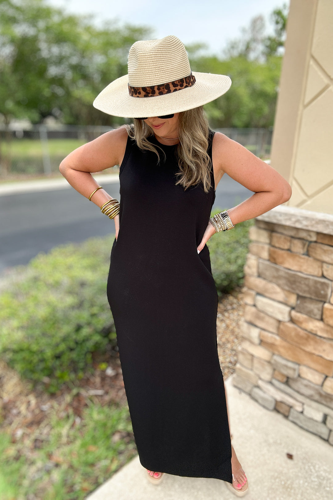 Spanx: AirEssentials Sleeveless Maxi - Very Black