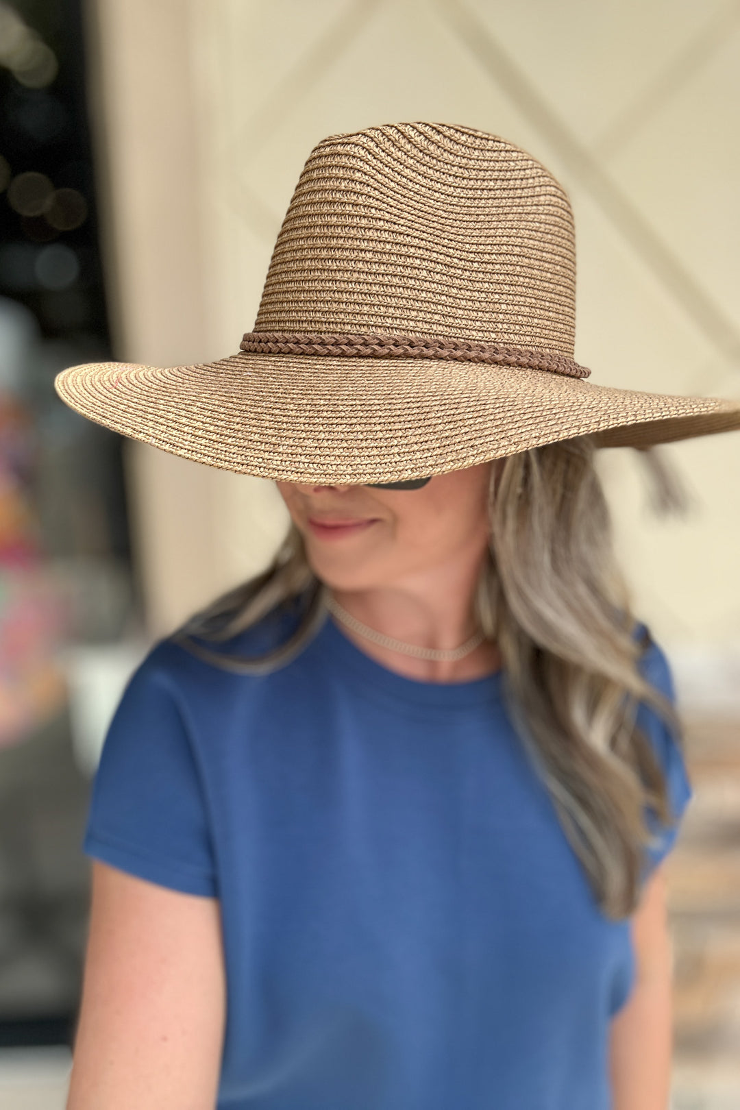 Tan Braided Hat
