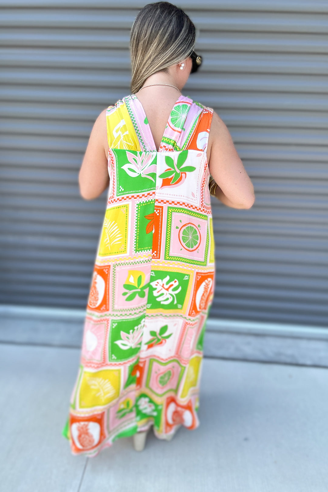 Jolene Maxi Dress - Amalfi Coast