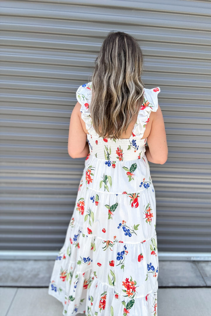 Hampton Maxi Dress - White
