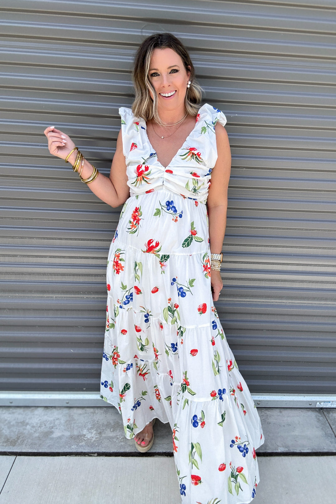 Hampton Maxi Dress - White