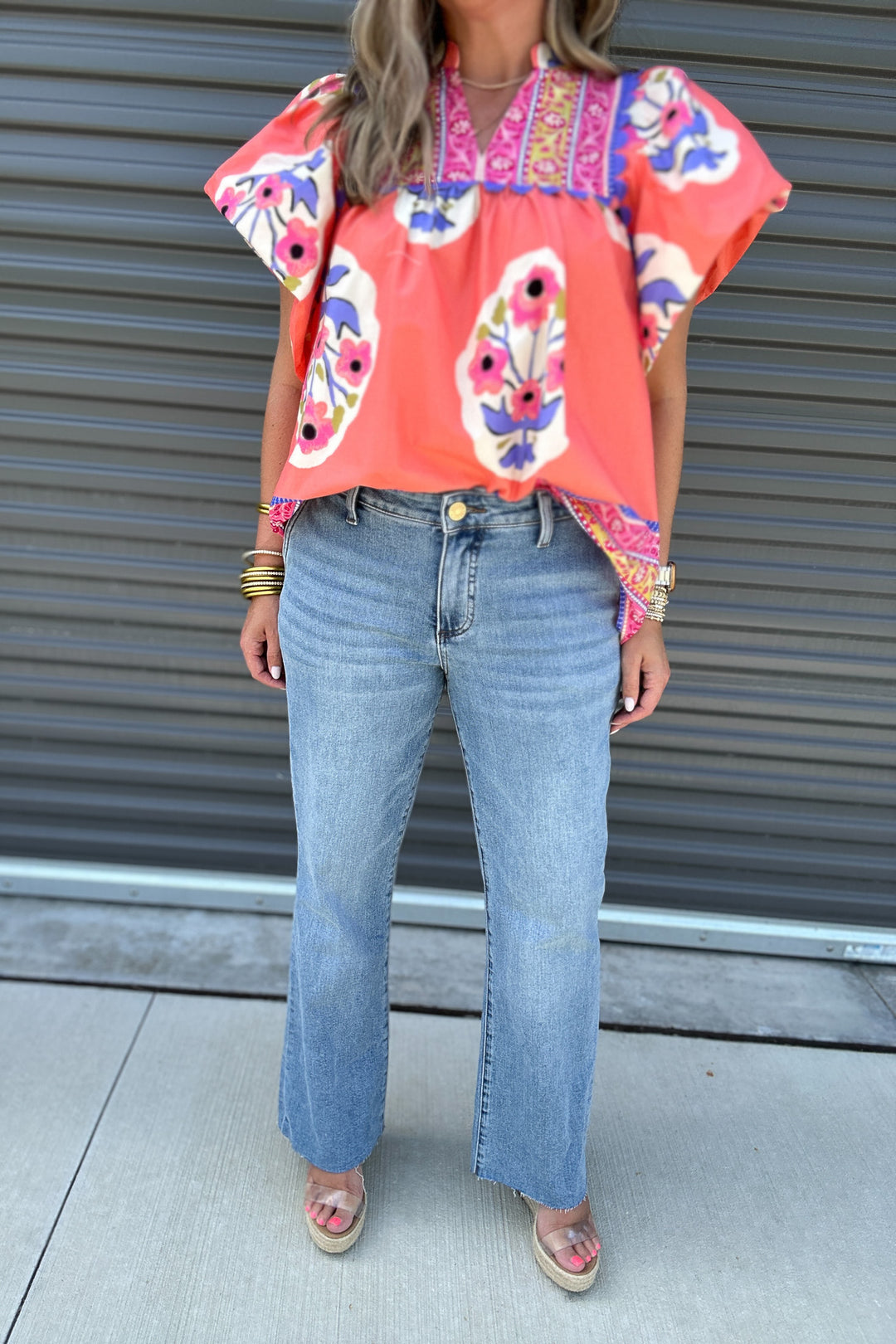 KUT: Kelsey Mid Rise Raw Hem - Motivation
