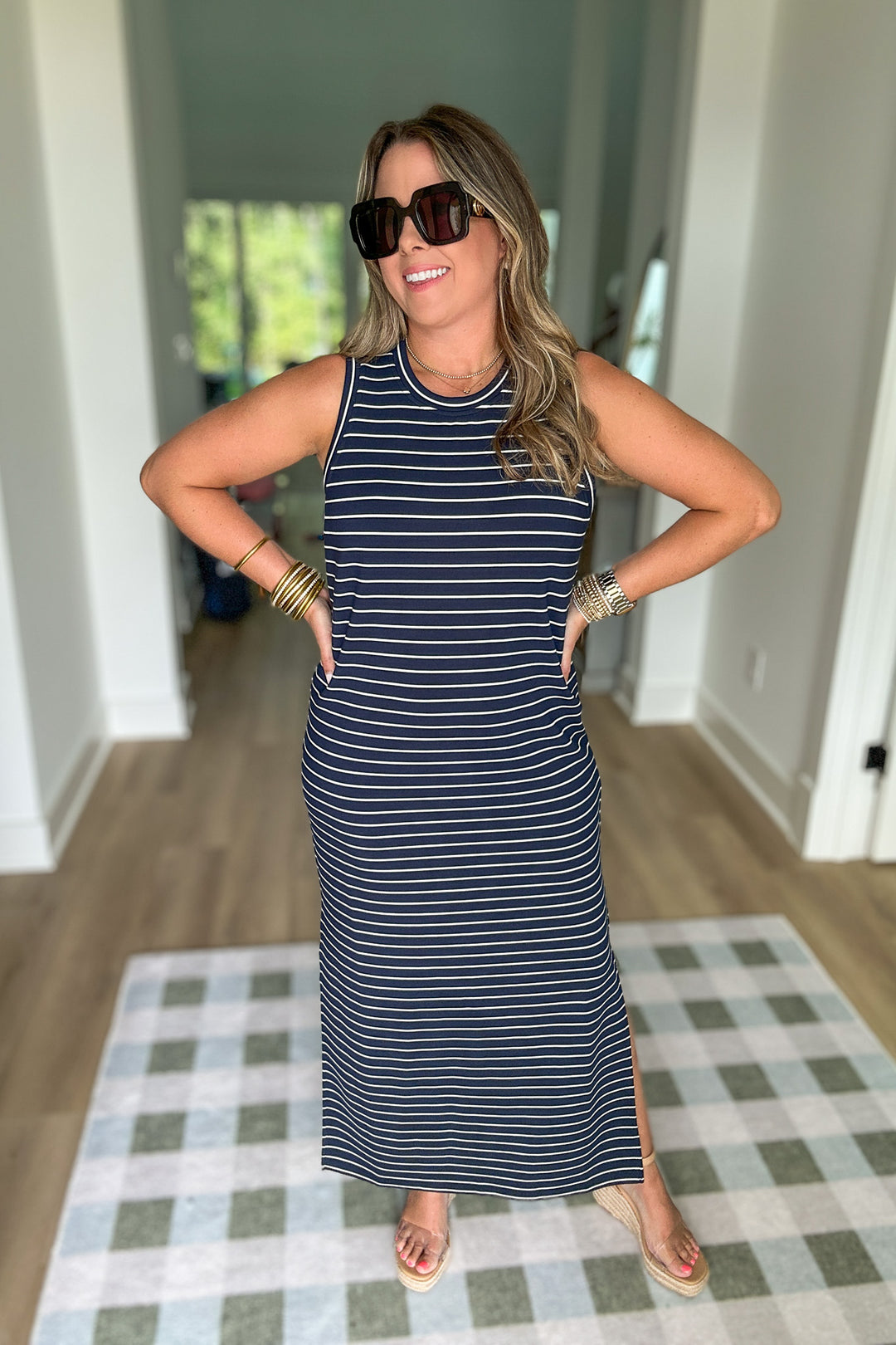 SPANX AirEssentials®
Stripe Maxi Tank Dress