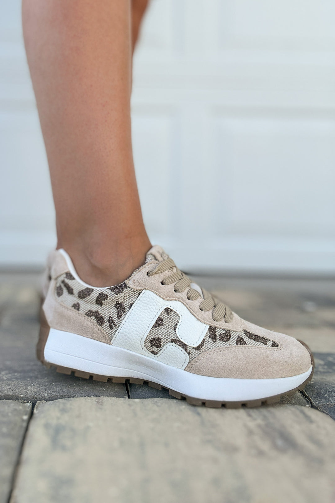 Corkys: No Prob Leopard Sparkle Sneaker