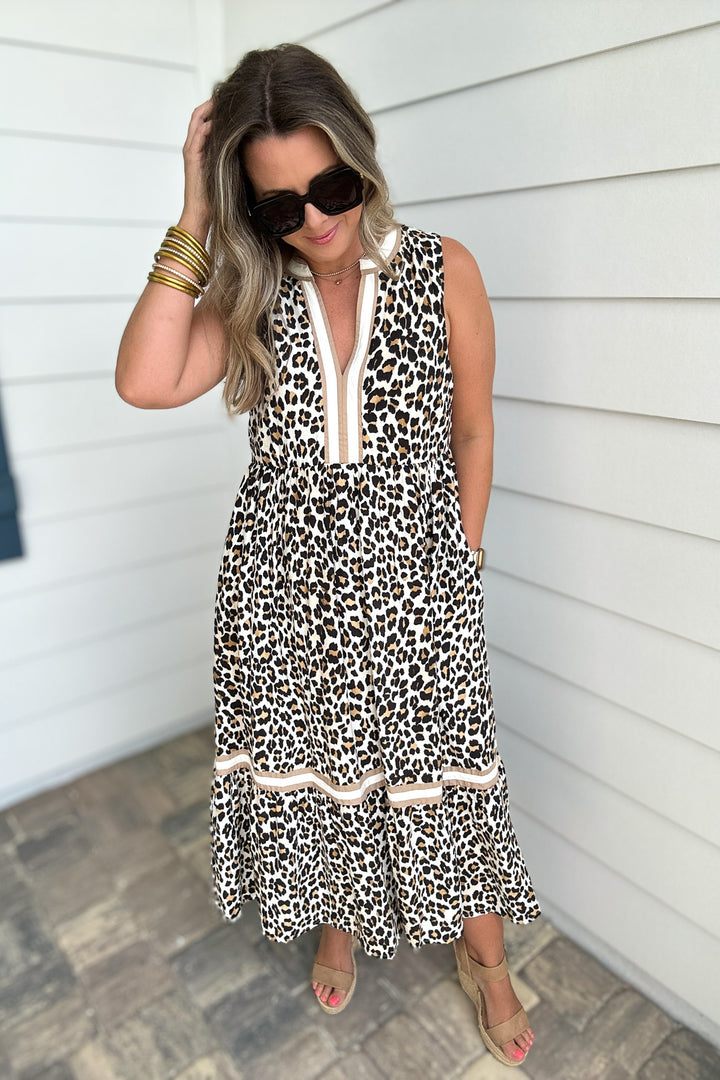 Calling The Jags Mid Dress