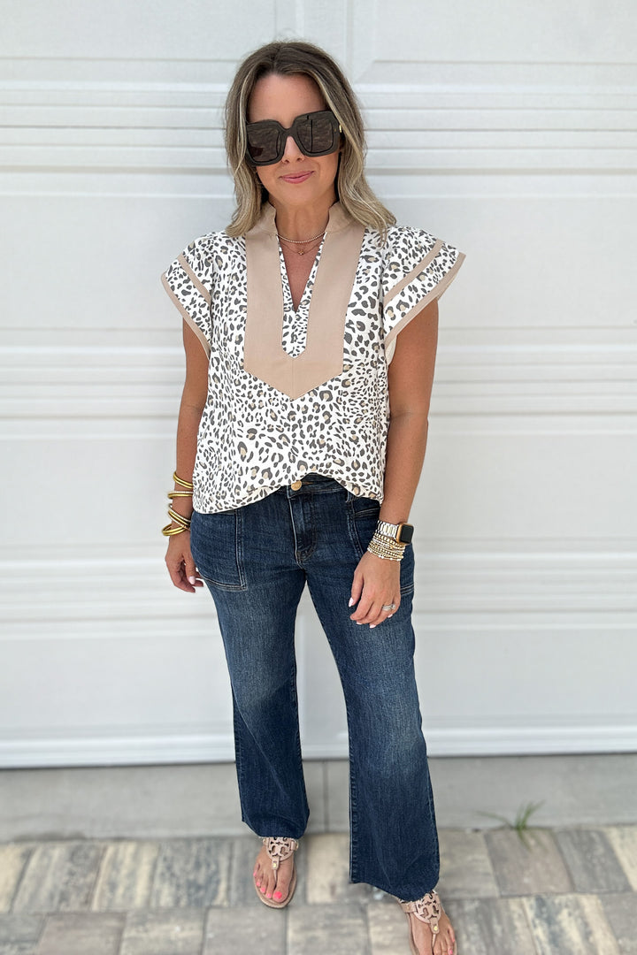 KUT: Kelsey High Rise Front Pocket Raw Hem - Precocious