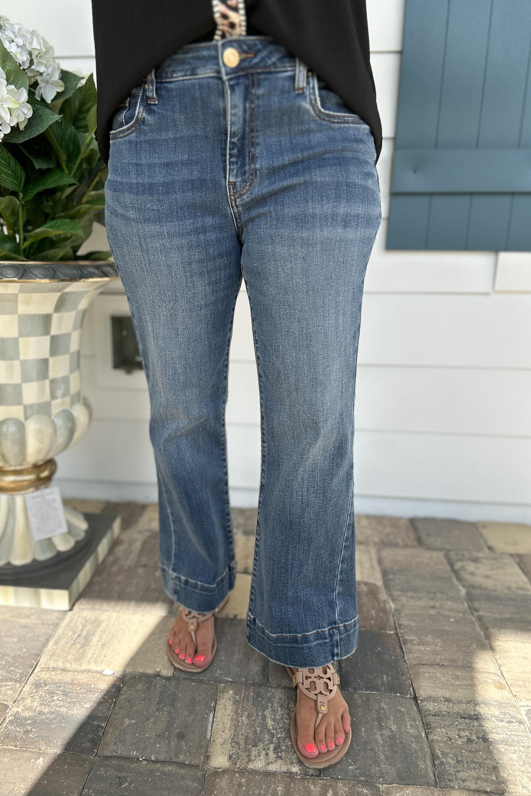 KUT: Kelsey High Rise - Defiant Hem