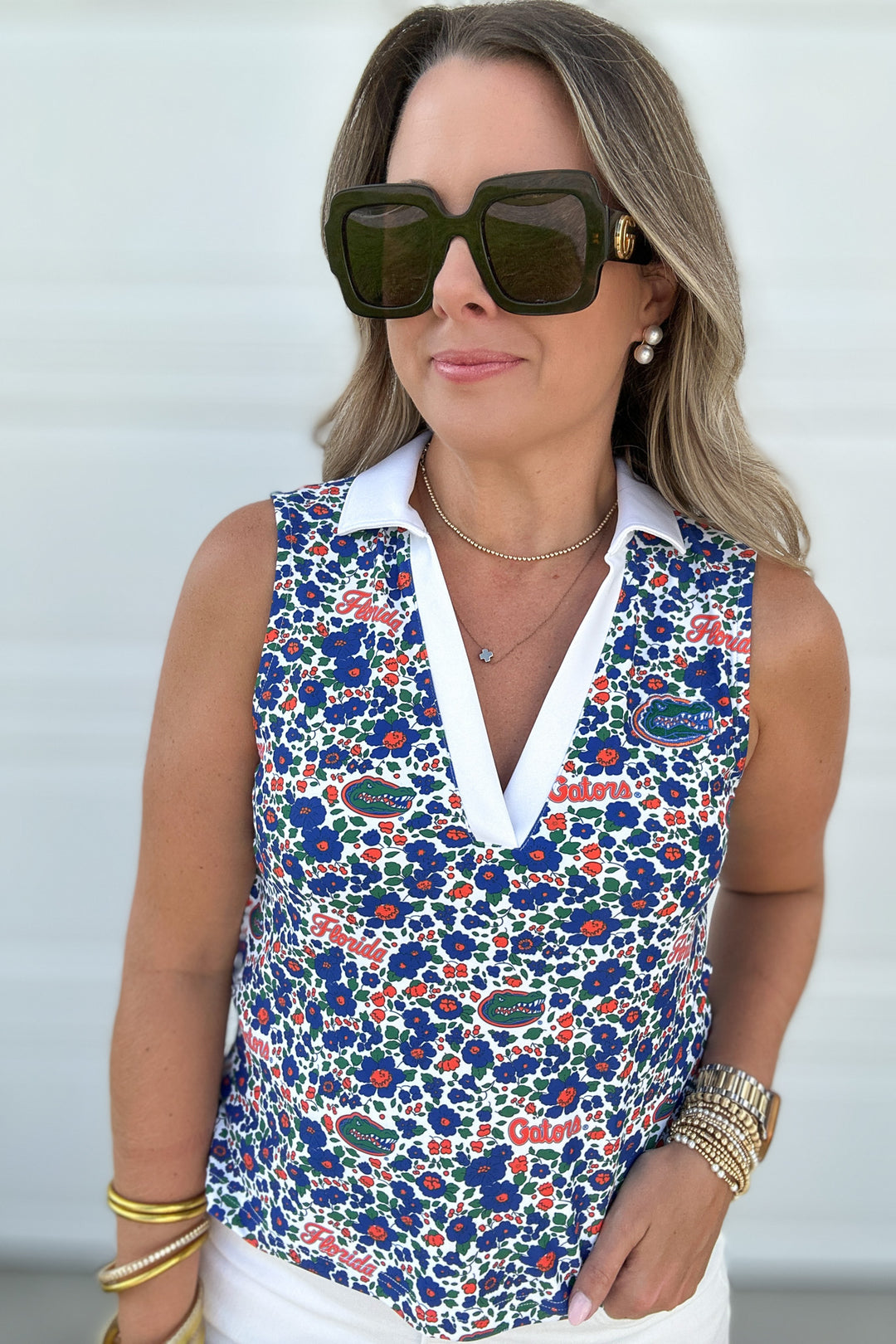 Smith & Quinn: The Bryce Top - UF Florida Poppies