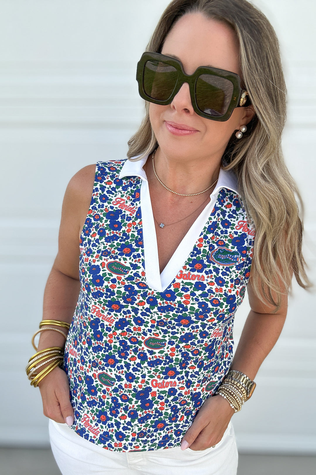 Smith & Quinn: The Bryce Top - UF Florida Poppies