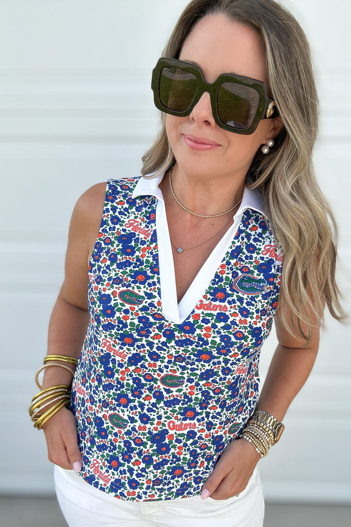 Smith & Quinn: The Bryce Top - UF Florida Poppies