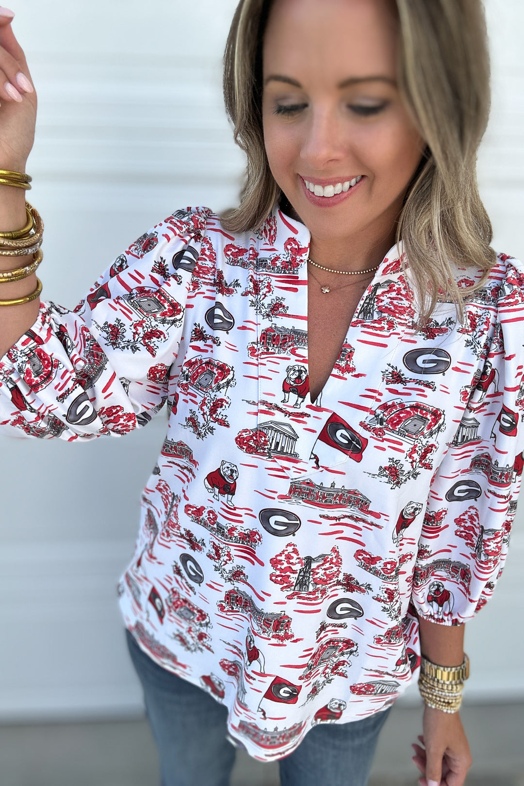 Smith & Quinn: The Eliza Top - Georgia Toile