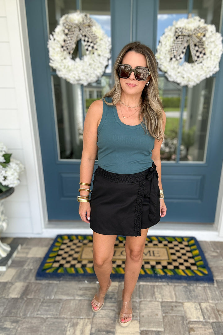 Course Ready Skort- Black