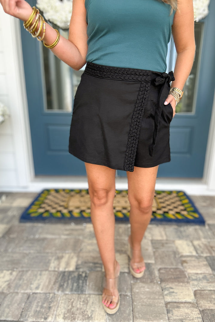 Course Ready Skort- Black