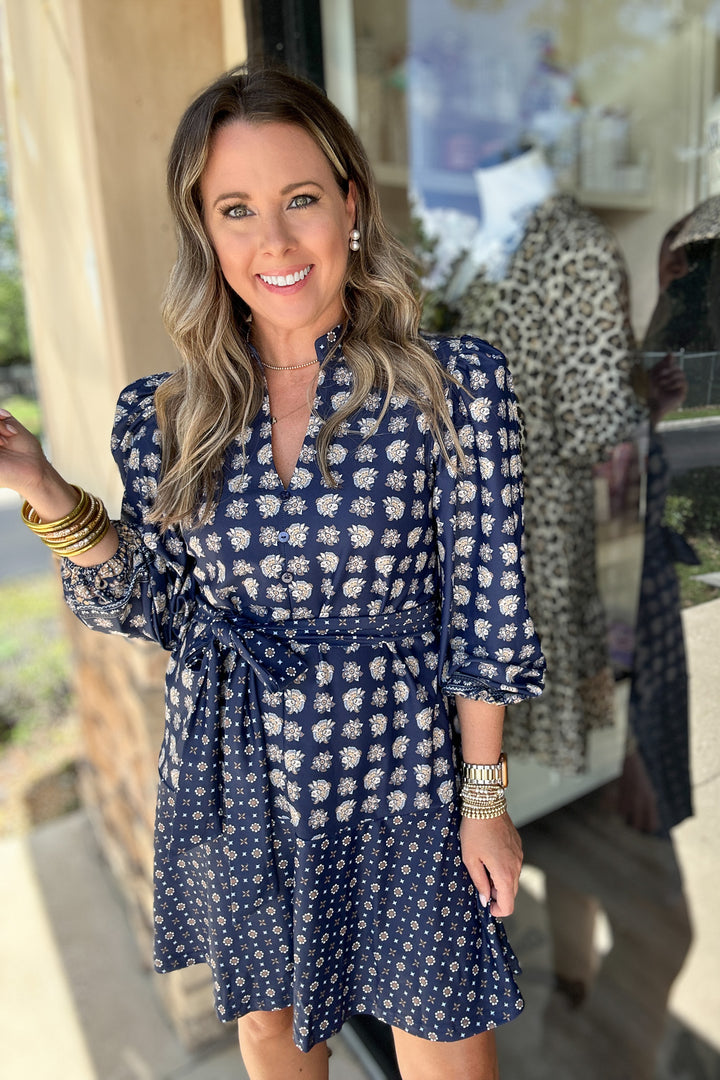 Smith & Quinn: The Hazel Dress - Flora Paisley Multi