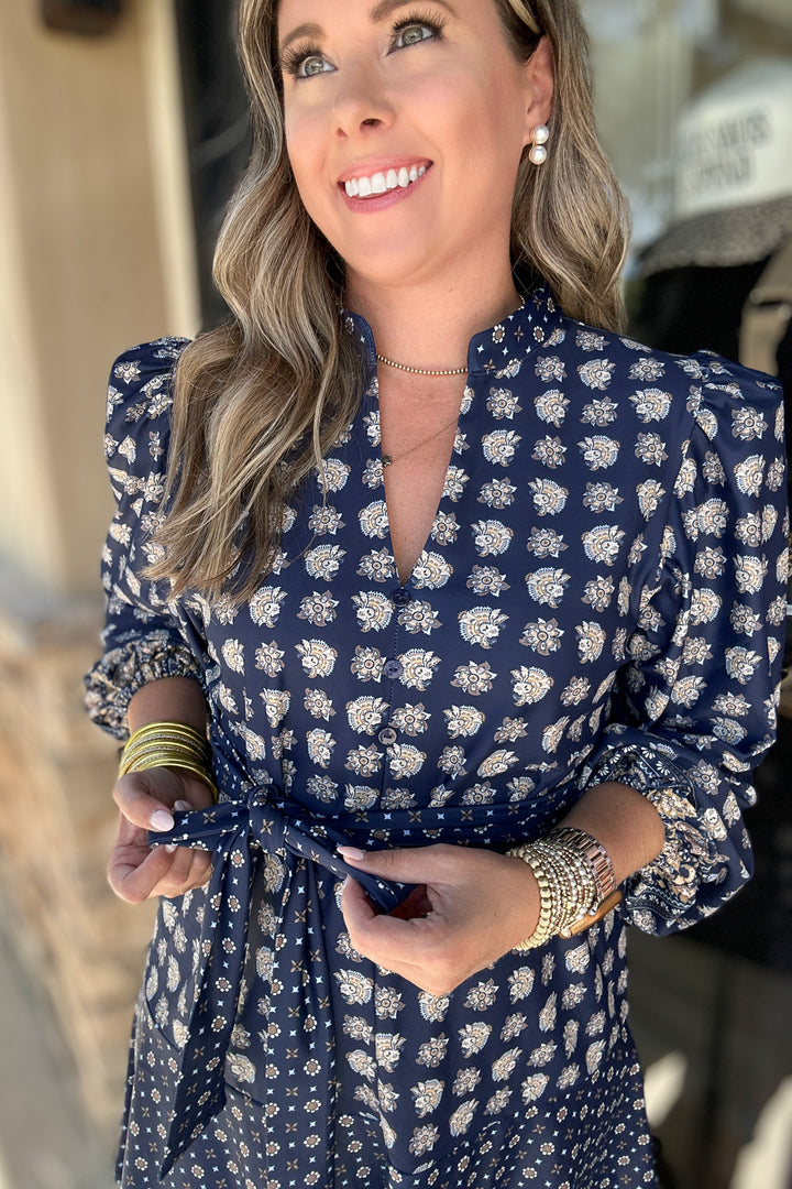 Smith & Quinn: The Hazel Dress - Flora Paisley Multi