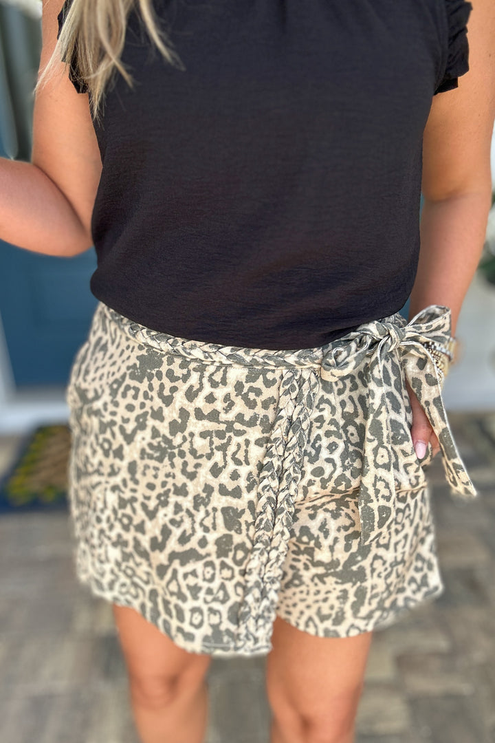 Course Ready Skort - Leopard