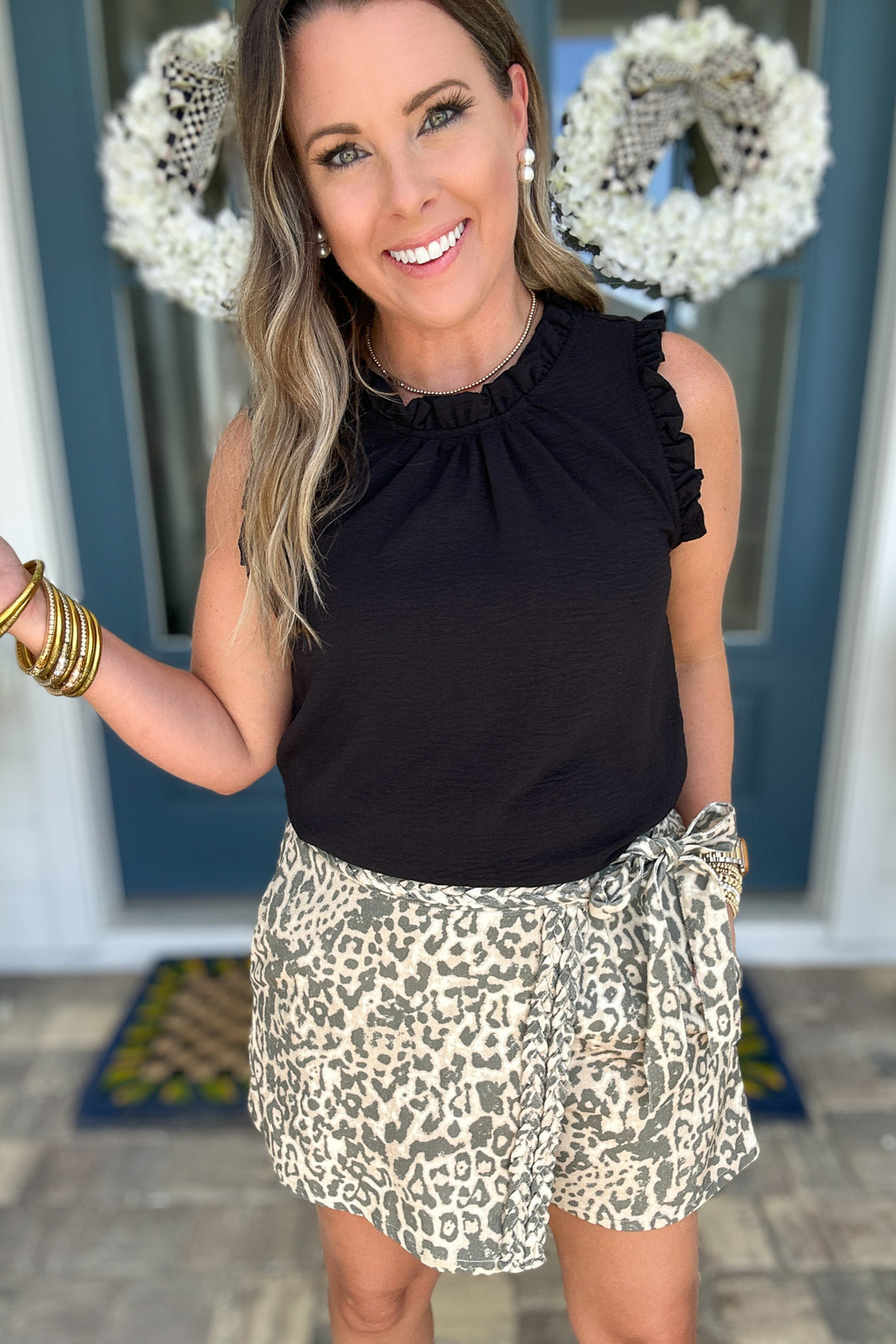 Course Ready Skort - Leopard