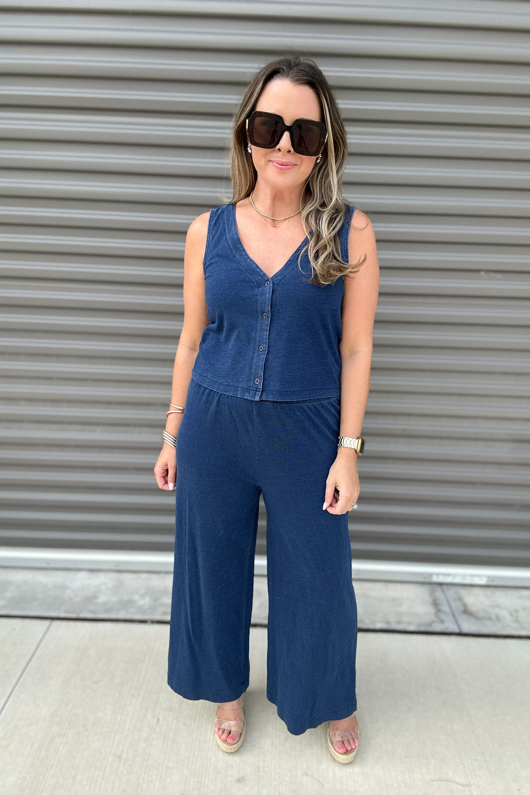 Z Supply: Scout Jersey Denim Pant - Indigo