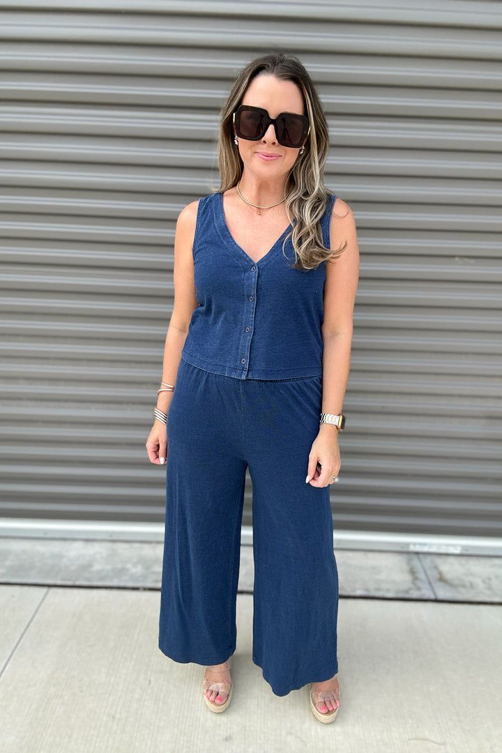 Z Supply: Scout Jersey Denim Pant - Indigo