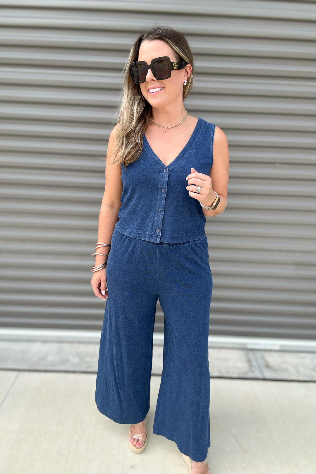 Z Supply: Scout Jersey Denim Pant - Indigo