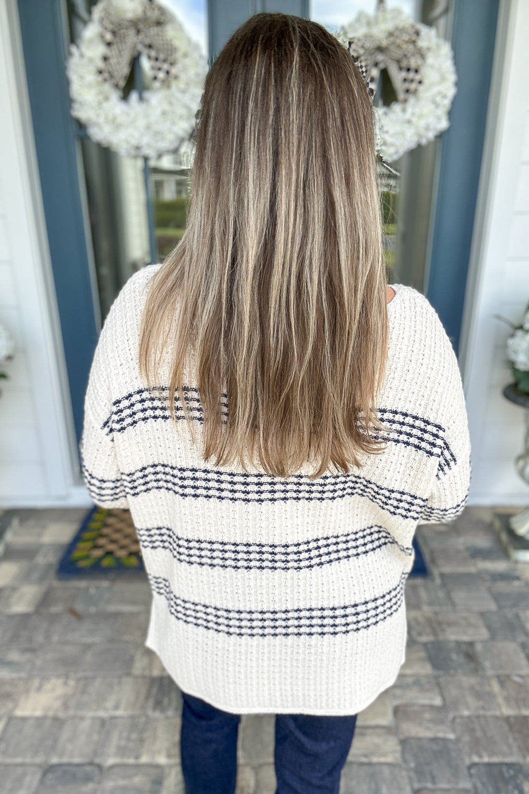 Striped And Simple Sweater
